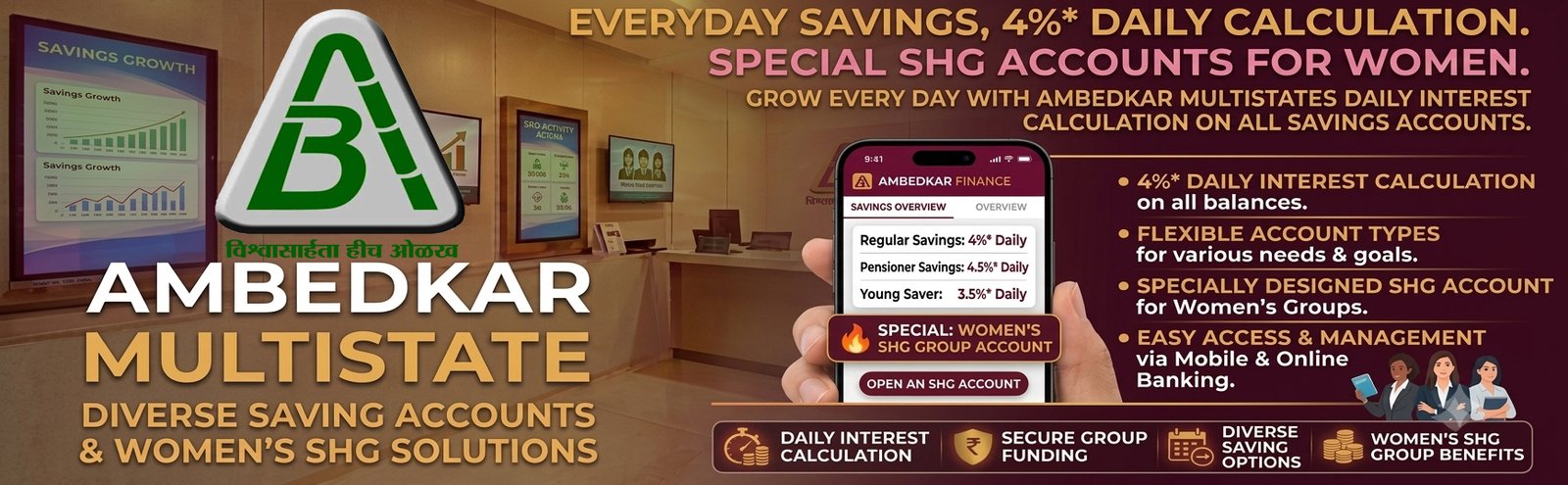 Saving Account - Safe & Secure Banking